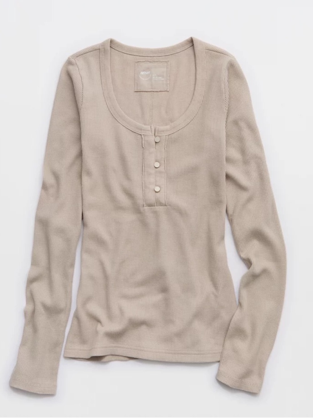 Aerie Essential Henley Layering Shirt
